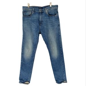 Levi's Made & Crafted 512 Slim Taper Jeans Blue Tab 36 x 32 Big "E" Selvedge